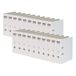 Elba Ordner "rado plast A4, PVC A4, liggend formaat (25 stuks) wit