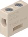 OBO Bettermann 7205700 TK 04 Keramiekklem Flexibel: - Massief: 4-4 mm² Aantal polen: 1 5 stuk(s)