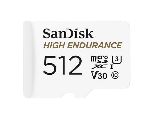 SanDisk High Endurance MicroSD-Kaart 512 GB