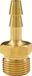 Elmag 42352 Raccord de flexible en laiton avec filetage extérieur Ag 1/4, 9 Mm