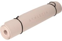 Athlecia Tapis de yoga Kesha, 183 x 61 cm, TPE, antidérapant, mauve, avec sangle de transport