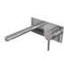 Brauer Chrome Carving Inbouw Wastafelmengkraan met Rechte Uitloop en Afdekplaat Model A1 Chroom