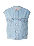 LEVI'S ® Bodywarmer 'LIGHTWEIGHT SHRUNKEN TRUCKER VEST' blauw denim