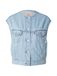 LEVI'S ® Bodywarmer 'LIGHTWEIGHT SHRUNKEN TRUCKER VEST' blauw denim