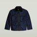 G-STAR Utility Sherpa Jacket Hommes Coton Bleu