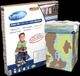 Carebag Kit de toilette Toilette pliable complète avec 12 sacs CareBag