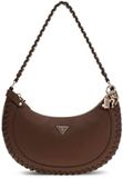 GUESS Petra Hobo Shoulder Bag Chocolate donkerbruin