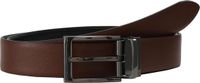 LLOYD Leren Riem 2 in 1 Reversible Belt W85 Cognac / Black Bruine Zwart
