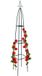 Merkloos / Sans marque Relaxdays 6 x Obelisk Rankhulp - Metaal - 2 Meter - Rozenboog - Klimplanten