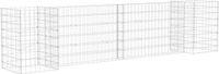 vidaXL bac à plantes en gabion en forme de H 260x40x60 cm fil d'acier