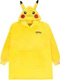 Difuzed Pokémon Pikachu Heren Trui met capuchon - geel - L-2XL