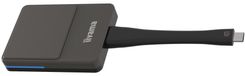 iiyama WP D002C Dongle TV Connectée - 4K Ultra HD - USB-C - Noir/Argent