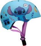4KidsOnly Lilo & Stitch Helm - Kinderhelm 52-56 cm Blauw