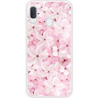 Samsung Galaxy A20e Sakura Verstevigd hoesje met sublimatie bedrukking
