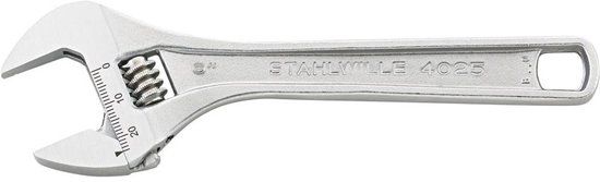 Stahlwille 40250108 4025 8 VERSTELLBARER EINMAULSCHLUESSEL Enkelvoudige steeksleutel Sleutelbreedte (metrisch) 30 mm