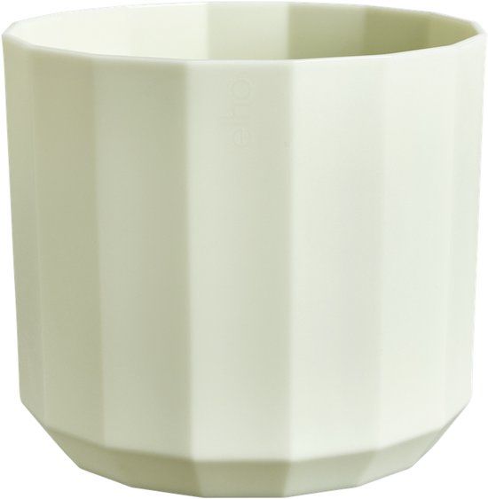 Elho Facet Rond 14cm Theegroen Bloempot
