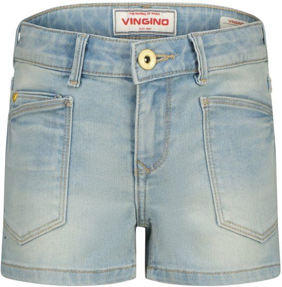 Vingino - Daizy special - Meisjes - Korte broeken - Maat 176 - Light Indigo
