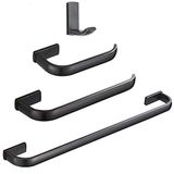 WINCASE Olie Gewreven Brons Badkamer Accessoires, Hardware Set, Handdoek Bar Set 24 Inch Messing Geborsteld Brons 4 Stuk Wandmontage Toiletpapier Handdoekhouder