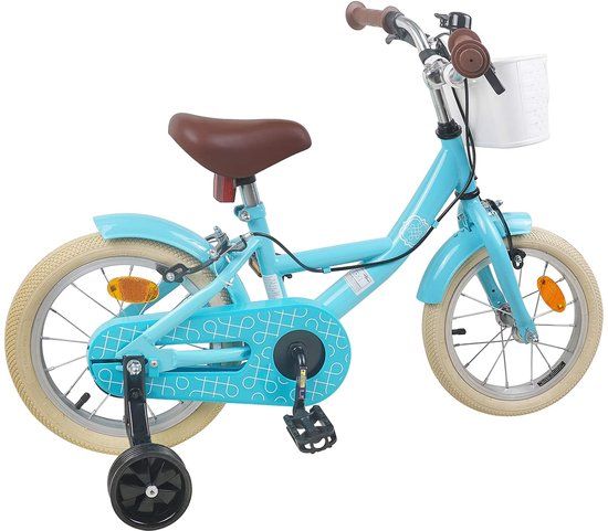 vidaXL Kinderfiets 12 Inch Lichtblauw
