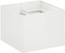 vidaXL Plantenbak Wit 80 x 80 x 60 cm Koudgewalst Staal