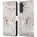 imoshion Housse à livre pour le Samsung Galaxy A57 (5G) - Sandy Marble