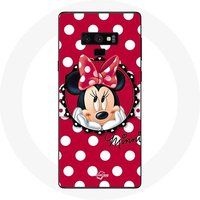 Maniacase Etui voor Samsung Galaxy Note 9 Minnie Mouse Cartoon Rood
