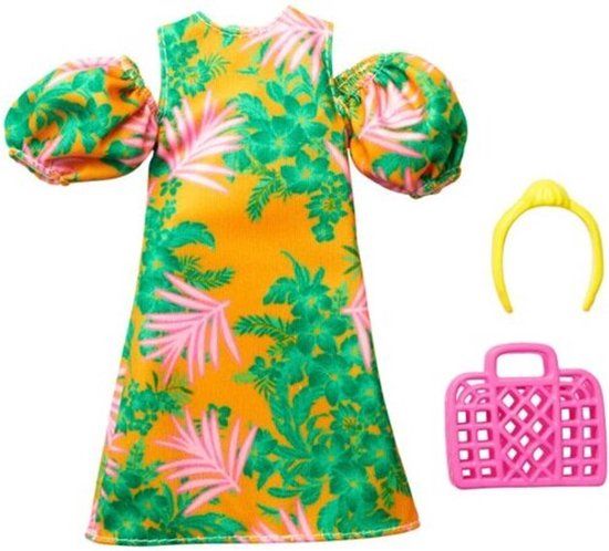 Mattel Barbie Kledingset - 3-delig - Modepop - 0194735002160
