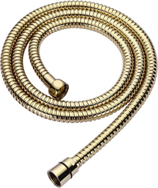Best Design Nancy Doucheslang Mat Goud 150 cm - Anti Twist - Metaal