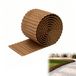 Onduleuse bordure de gazon en métal pour bordure de jardin