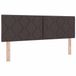vidaXL - Hoofdbord - Stof - Lichtgrijs - 160 cm