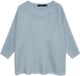 VERO MODA VMNORA 3/4 Boatneck Blouse Noos Dames Gebreide Truien XS Polyester/Viscose/Wol Cashmere Blue