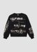s.Oliver Sweatshirt Zwart Lange Mouw Ronde Hals Katoen Printopdruk Kinderen Casual Regular Fit