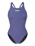 Arena Dames Badpak Team Swim Pro Solid Future-Dusk/Zwart