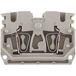 Weidmüller 1704500000-1 Doorgangsklem 5.10 mm Spanveer Beige 1 stuk(s)
