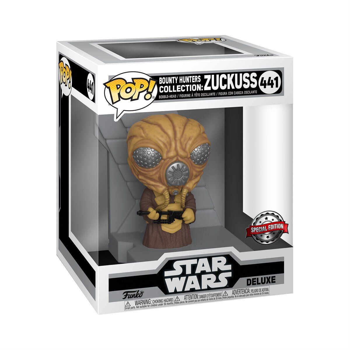Funko Pop! Deluxe - Star Wars Bounty Hunter Zuckuss #441