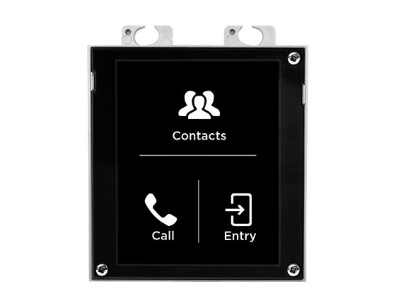 IP Verso touch screen module - Display - Black