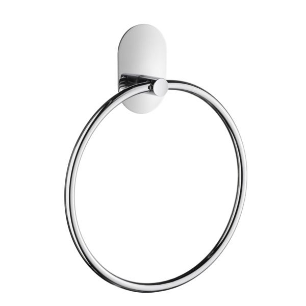 Smedbo Handdoekring Diameter 16.8cm Chroom BK1028