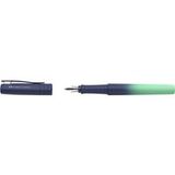 FABER-CASTELL Füllhalter POLY PEN, summendes Blau, M