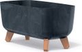 Prosperplast Gracia Bloembak Rechthoek 39x19x19cm Antraciet Beton