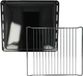 VHBW Bakplaat, Rooster (Set van 2 stuks) - Zilver