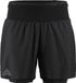 Craft PRO Trail 2-in-1 Shorts Heren Zwart XL