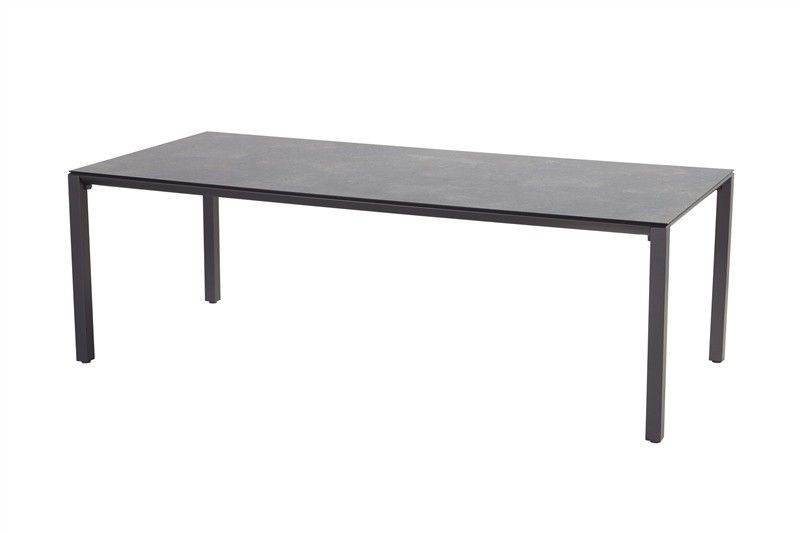 Hartman Victorio Alu Table 220x100 Donker Grijs