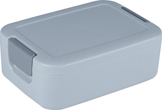 Sunware Sigma Home Food broodtrommel 1L - 17x12.3x6.1 cm - Blauw