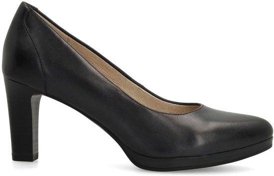 No Stress Dames Donkerblauwe Leren Pumps Maat 40