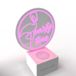 SBS Icecat SBS MHSPLEDPART Draagbare Party Speaker Roze/Wit 3W Bluetooth 5.0 LED Roze