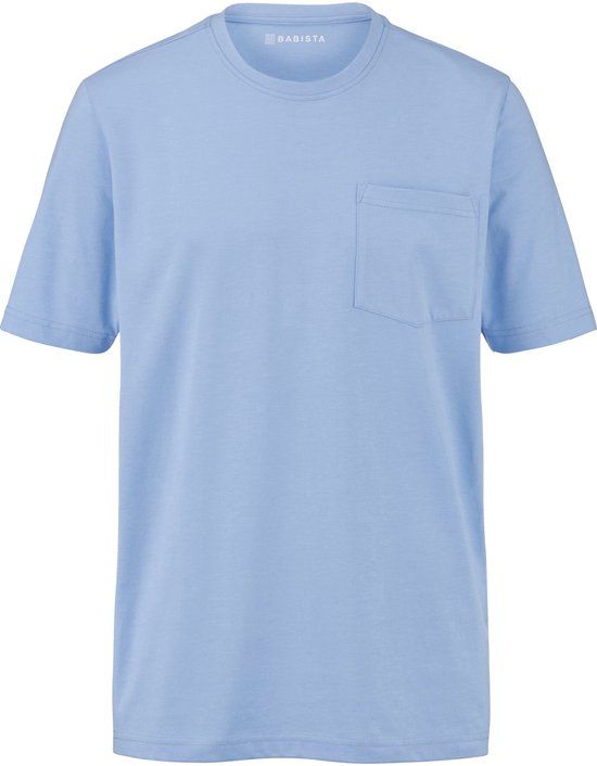 Babista heren T-shirt - 52 - lichtblauw - Plus Size