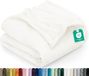 Utopia Bedding Ivoor Deken Polar Fleece 300 GSM Luxe Deken voor Bank, Bed, Antistatisch, Zacht en Pluizig (228 x 228 cm)