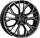 MAK STILO 7.5x18 pouce, 5x100 steek, ET 46, finition noir brillant