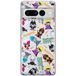 ERT GROUP mobiel telefoonhoesje voor Google PIXEL 7 PRO origineel en officieel erkend Disney patroon Disney Villains 008 optimaal aangepast aan de vorm van de mobiele telefoon, gedeeltelijk bedrukt