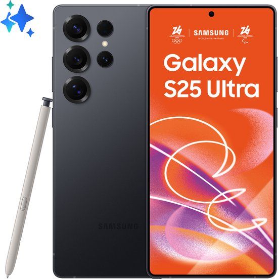 Samsung Galaxy S25 Ultra 5G - 256GB - Titanium JetBlack